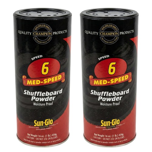 Sun glo shuffleboard powder - shuffleboard,